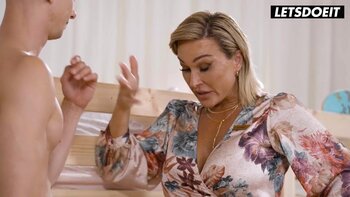 Aubrey Black - Sultry MILFs Unleash Their Big Boobs and Hungry Cocks in 12-Minute Frenzy