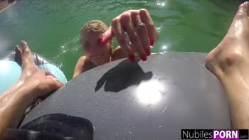 Spring Break Bonanza: Piper Perri & Friends Get Wild on a Boat