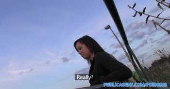 Bus Stop Babe Craves My Big Cock in Public POV