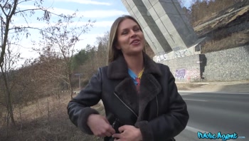 Public Agent - tasty woman with divine natural tits went all the way FULL SCENE