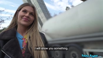 Public Agent - tasty woman with divine natural tits went all the way FULL SCENE
