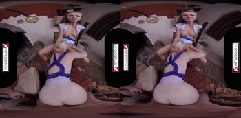 Cosplay Cuties Unleash 3-Way Virtual Reality Mayhem with Tina Kay, Alexa Tomas & Stephanie West