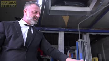 Pascal White's Submissive Slave Spanked and Ravaged in Reality BDSM