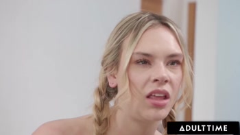 Dylan Moore Teases StepCousin Kai Jaxon with her Seductive Petite Body