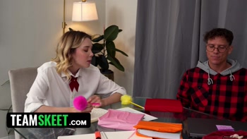 Stepbrother's Academic Deal: Tits & Ass for Good Grades