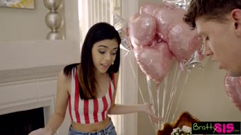 Turning 18 And Getting Her Step Brother's Cock With BFFs Pussy S9:E8
