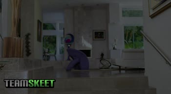 Vanessa Cage's Stepfamily Fantasy: Threesome with Stepdaughter and Boyfriend