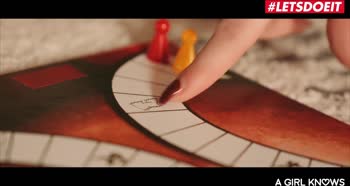 Foxy Sanie & Aislin's Romantic Card Game Seduction