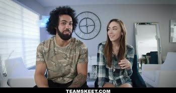 Dani Blu's Sweet 18 Teen (18+) Treat: Big Dick Blowjob & Cumshot