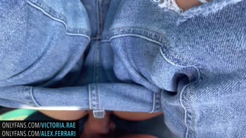 victoriarae2000 - Victoria Rae's Scorching Highway Blowjob & Cumshot