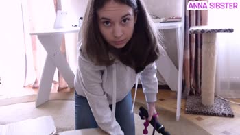 Anna Sibster - Stepbrother's Secret Desire: Caught in Role Play with My Stepsister Anna