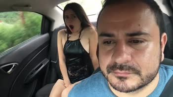 karol_grey4 - Karol Grey4's Uber Squirt - Petite Latina Masturbates in Car