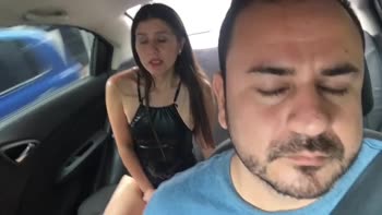 karol_grey4 - Karol Grey4's Uber Squirt - Petite Latina Masturbates in Car
