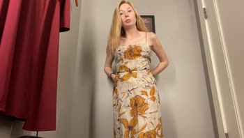 Sierra Ky's Naughty Try-On Haul in the Dressing Room