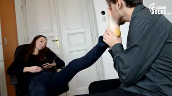 Sensual Czech Teen (18+)'s Sweat-Drenched Soles and Feet Worship