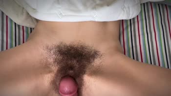 sohoti69's Asian Step Fantasy: Rubbing Her Hairy Pussy Close Up