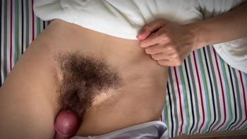 sohoti69's Asian Step Fantasy: Rubbing Her Hairy Pussy Close Up