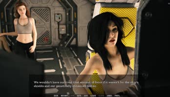 AVN Teller's Cosmic Seduction: Space Academy Visual Novel Adventure