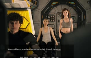 AVN Teller's Cosmic Seduction: Space Academy Visual Novel Adventure