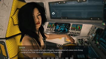 AVN Teller's Cosmic Seduction: Space Academy Visual Novel Adventure