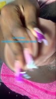 Sexxydaisy1's Big Ass Ebony Solo Fun: Relaxed and Ready