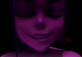 BlackWhiplash1 - Raven's Big Ass Domination with Beast Boy