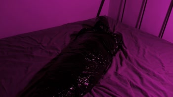 Mummified Bondage Struggle with MySlaveFemboy