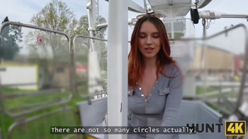 HUNT4K. Leya Desantis is having rough sex with a stranger