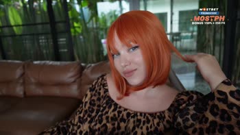Valeria Sladkih - Redhead Russian Steals Husband's Affection with Sloppy Blowjob & Creampie