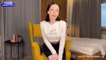 Lesya Moon Teases & Satisfies with Her Big Dildo