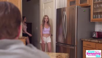 Nathan Bronson's Big Dick Fuels Macy & Sera's Threesome Orgasm Fest