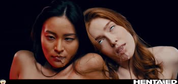 Rae Lil Black and Jia Lissa RAGDOLLED by Aliens