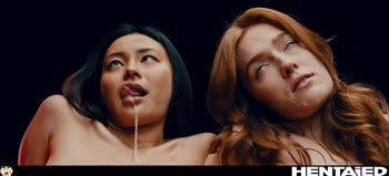 Rae Lil Black and Jia Lissa RAGDOLLED by Aliens