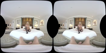 Alexis Fawx Fucking in the Bed with Her Tits VR Porn