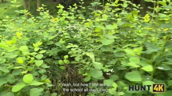 HUNT4K. Hunter Banging. Hot sex with Maya
