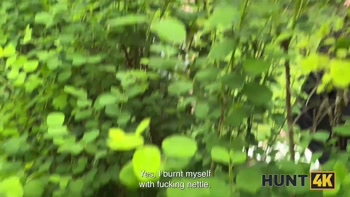 HUNT4K. Hunter Banging. Hot sex with Maya