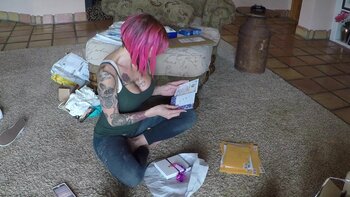 Anna Bell Peaks' Mail Time Vlog: Dress Try-On Delights