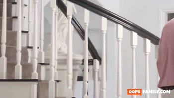 Stepson's Fat Cock Destroys Tight Jesse Trot's Ass in Hardcore Anal Fuck Session
