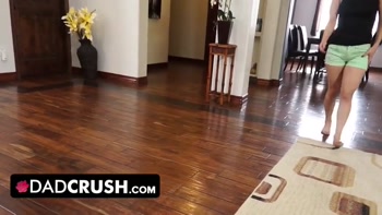 DadCrush - Generous Stepdad Helps His Nervous Stepdaughter Release The Tension Before Job Interview