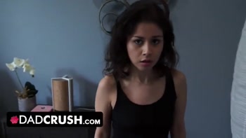DadCrush - Generous Stepdad Helps His Nervous Stepdaughter Release The Tension Before Job Interview
