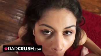 DadCrush - Generous Stepdad Helps His Nervous Stepdaughter Release The Tension Before Job Interview