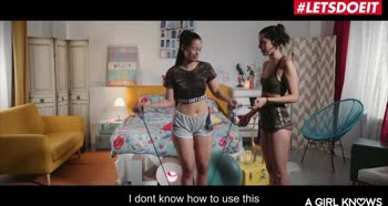 Lesbian Love Ignites During Steamy Workout Session