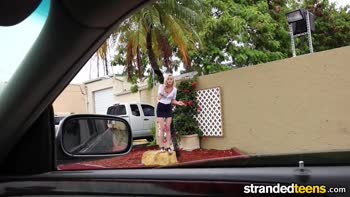 Maddy Rose Rides Wild with Strangers in POV Car Sex