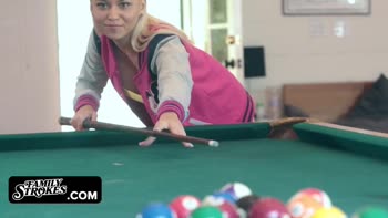 Blonde Bombshell Seduces Stepdad for a Scorching Affair