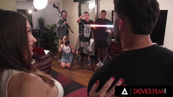 Ella Reese's Cheating Tease Turns to Torrid Seth Gamble Threesome