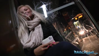 Public Agent - real amateur filmed sex with super hot blonde off the street
