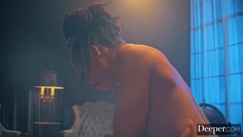 Deeper. Burlesque Dancer Kira Gets Creampied At Afterparty