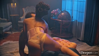 Deeper. Burlesque Dancer Kira Gets Creampied At Afterparty
