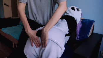 Body-Lyric's Purple Hair Delight with My Hung Big Cock