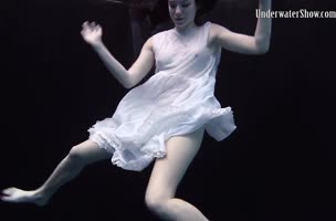 Dress Sizzles in Underwater Seduction